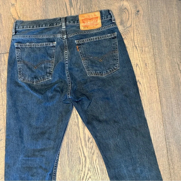 Levi's Orange Tab Jeans 27 x 27 505C Distressed  Medium Wash Grunge Punk Slim - Picture 8 of 16